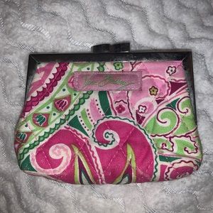 Vera Bradley Pink/Green Coinpurse